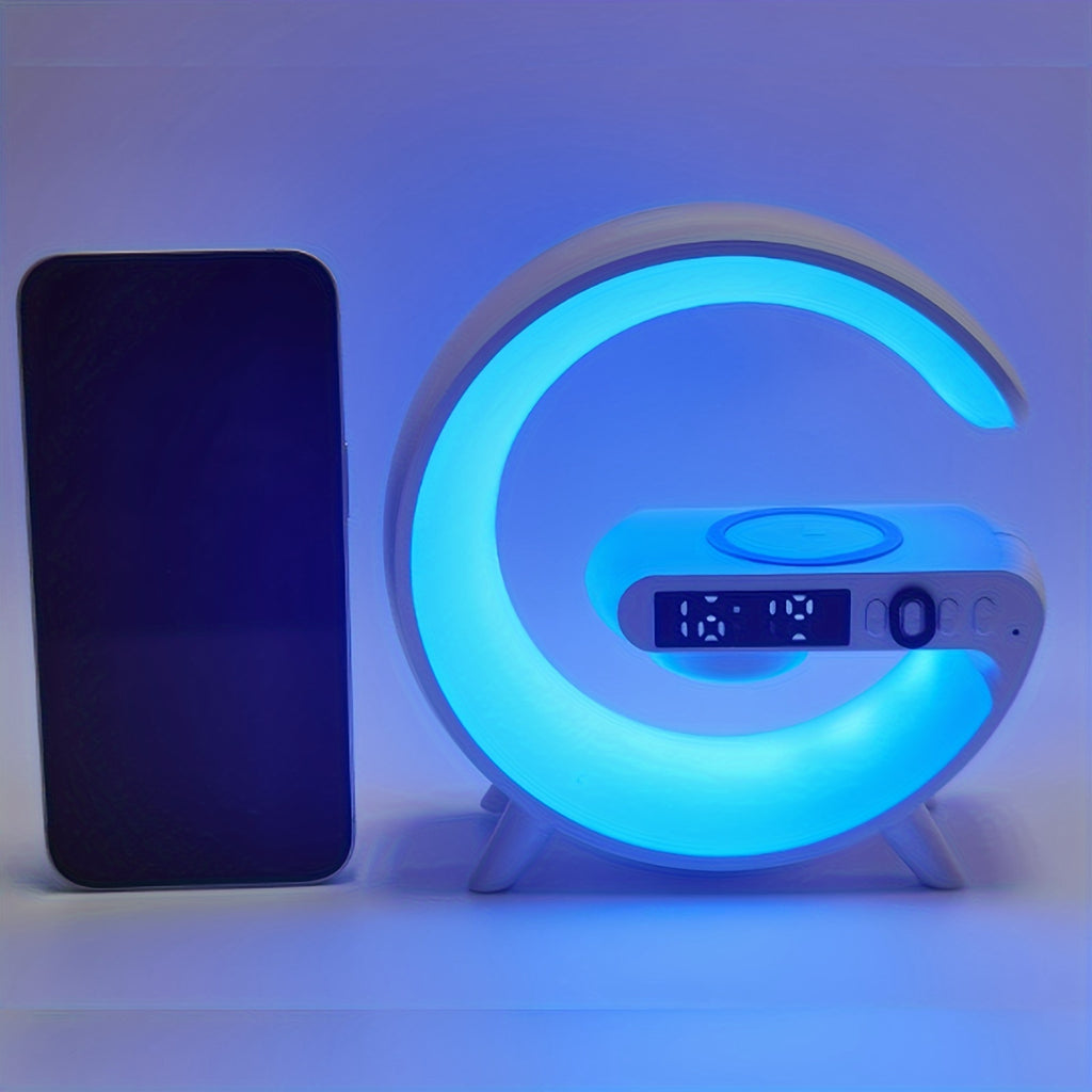Wireless Charging Speaker With Large G Atmosphere Lamp