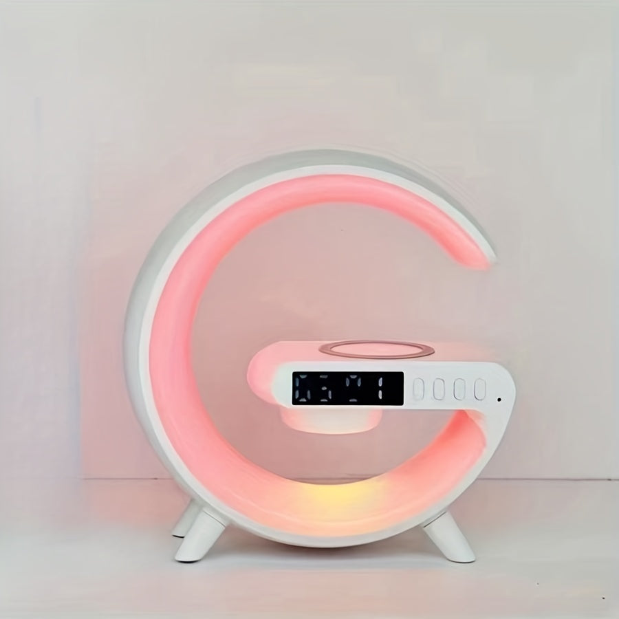 Wireless Charging Speaker With Large G Atmosphere Lamp