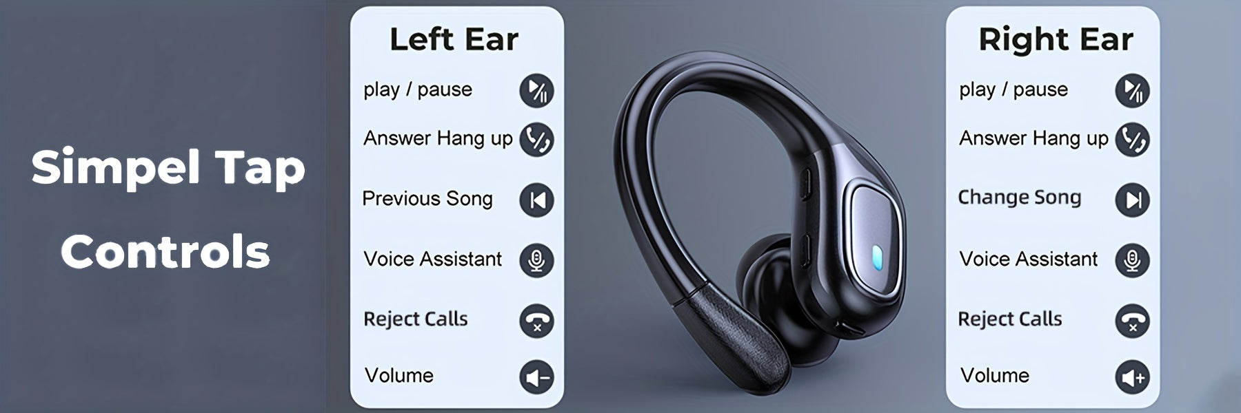 LIFEBEE New Wireless Earphones, Wireless Earbuds