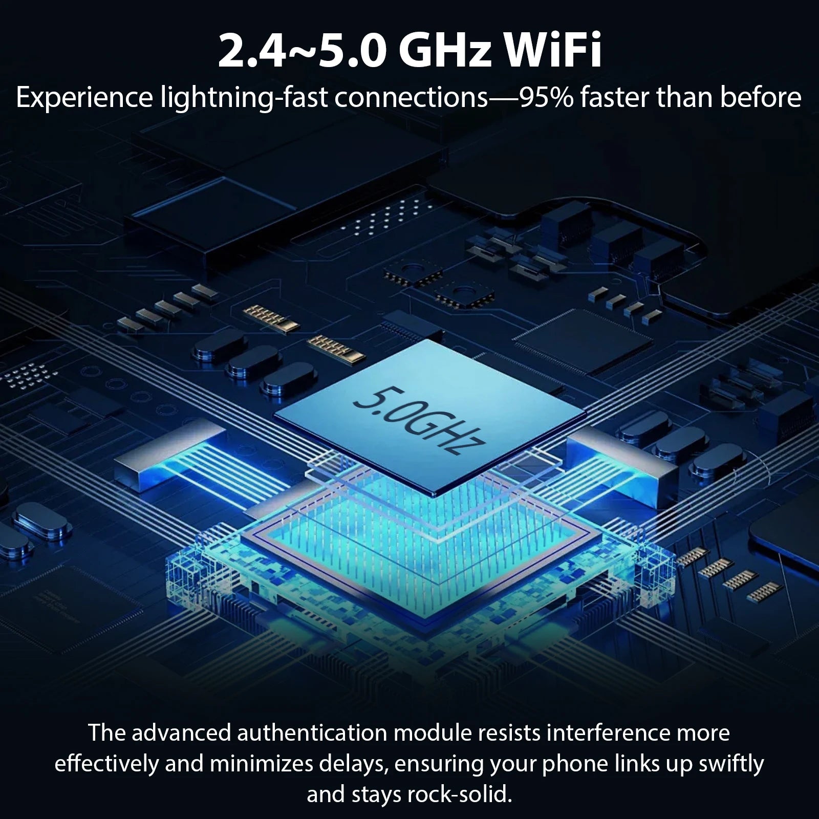 Pionray 2 in 1 Wireless CarPlay/Android