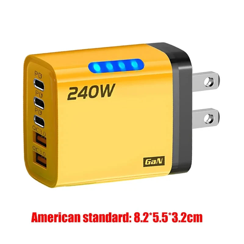 Xiaomi 240W 5 in 1 GaN Desktop Charger Fast Charging Adapter