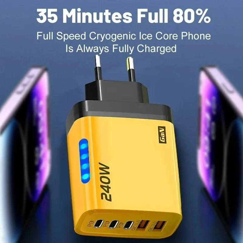 Xiaomi 240W 5 in 1 GaN Desktop Charger Fast Charging Adapter
