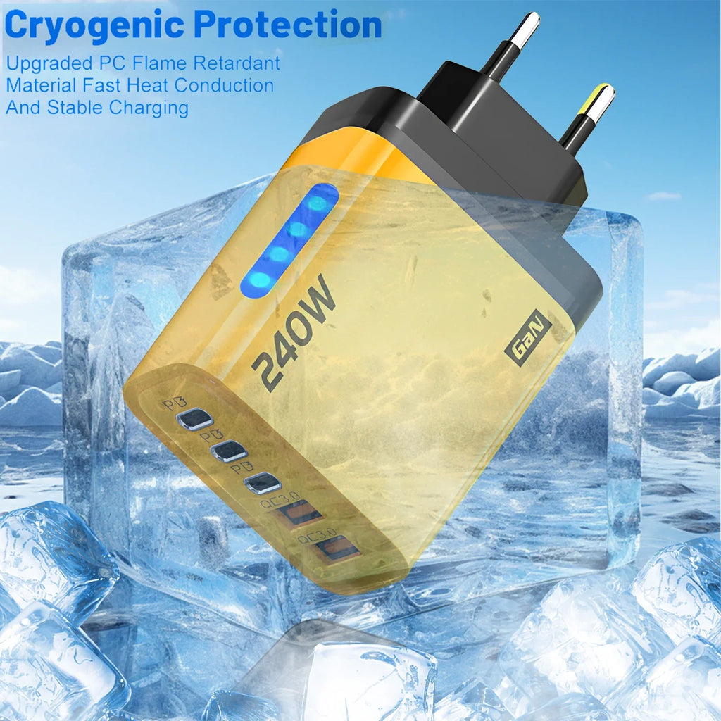 Xiaomi 240W 5 in 1 GaN Desktop Charger Fast Charging Adapter