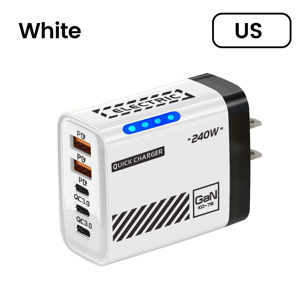 Xiaomi 240W 5 in 1 GaN Desktop Charger Fast Charging Adapter