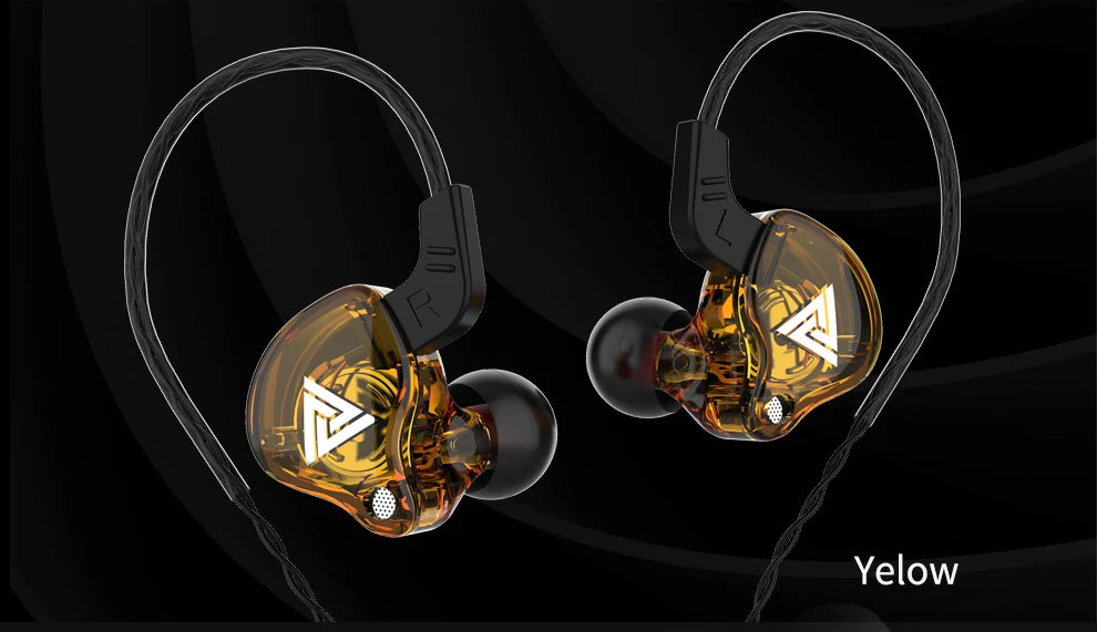 QKZ AK6 In Ear Earphone 6 Dynamic Driver Unit Headphone With Mic