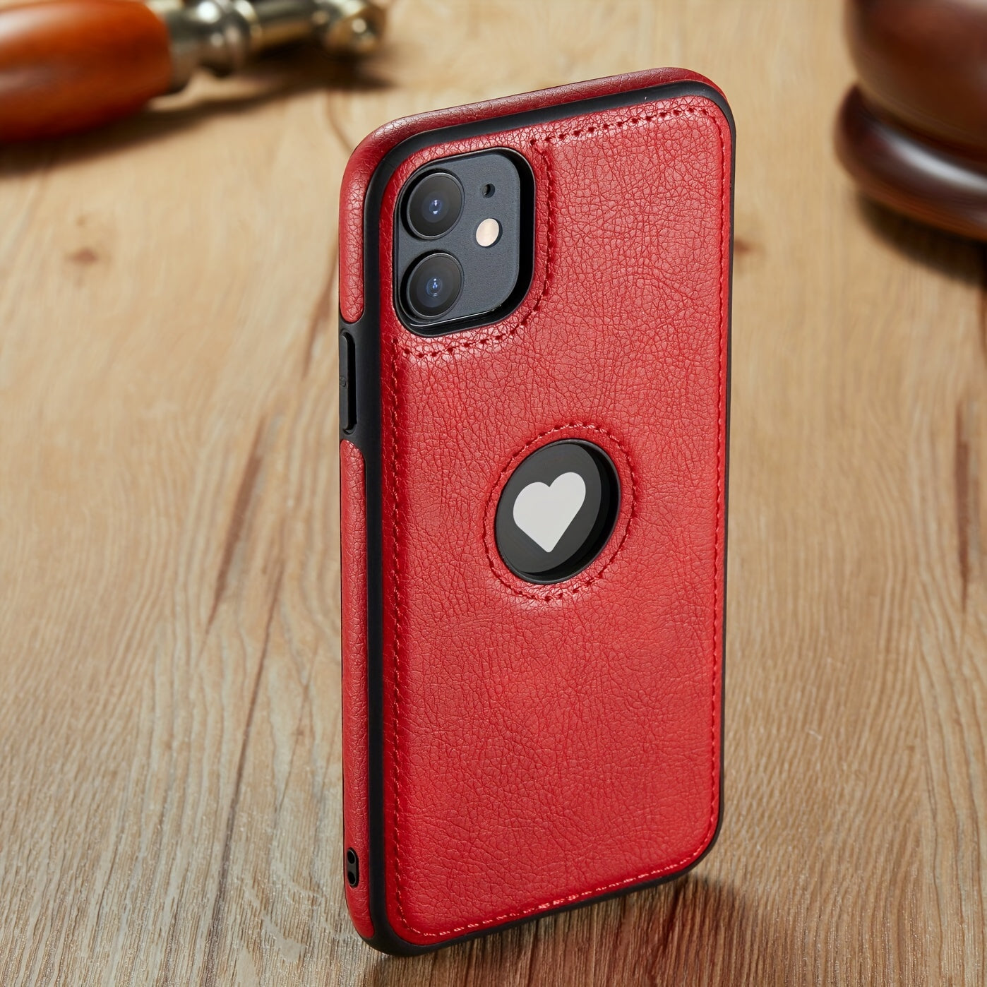 For IPhone 15 14 13 Pro Max 12 11 X XR XS MAX 7 8 Plus Faux Leather Case