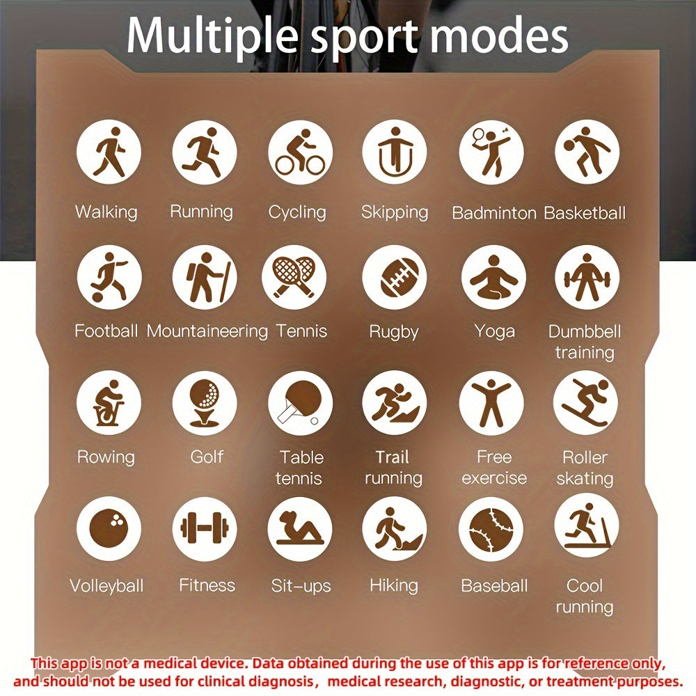 SENBONO Smart Watch With 3.53cm Screen