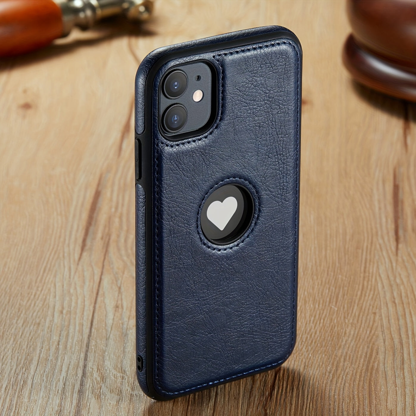 For IPhone 15 14 13 Pro Max 12 11 X XR XS MAX 7 8 Plus Faux Leather Case