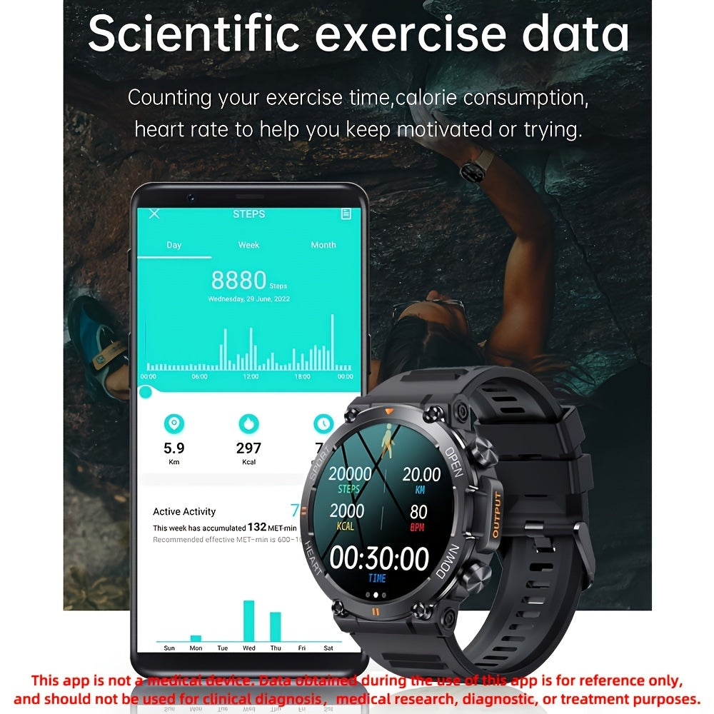 SENBONO Smart Watch With 3.53cm Screen