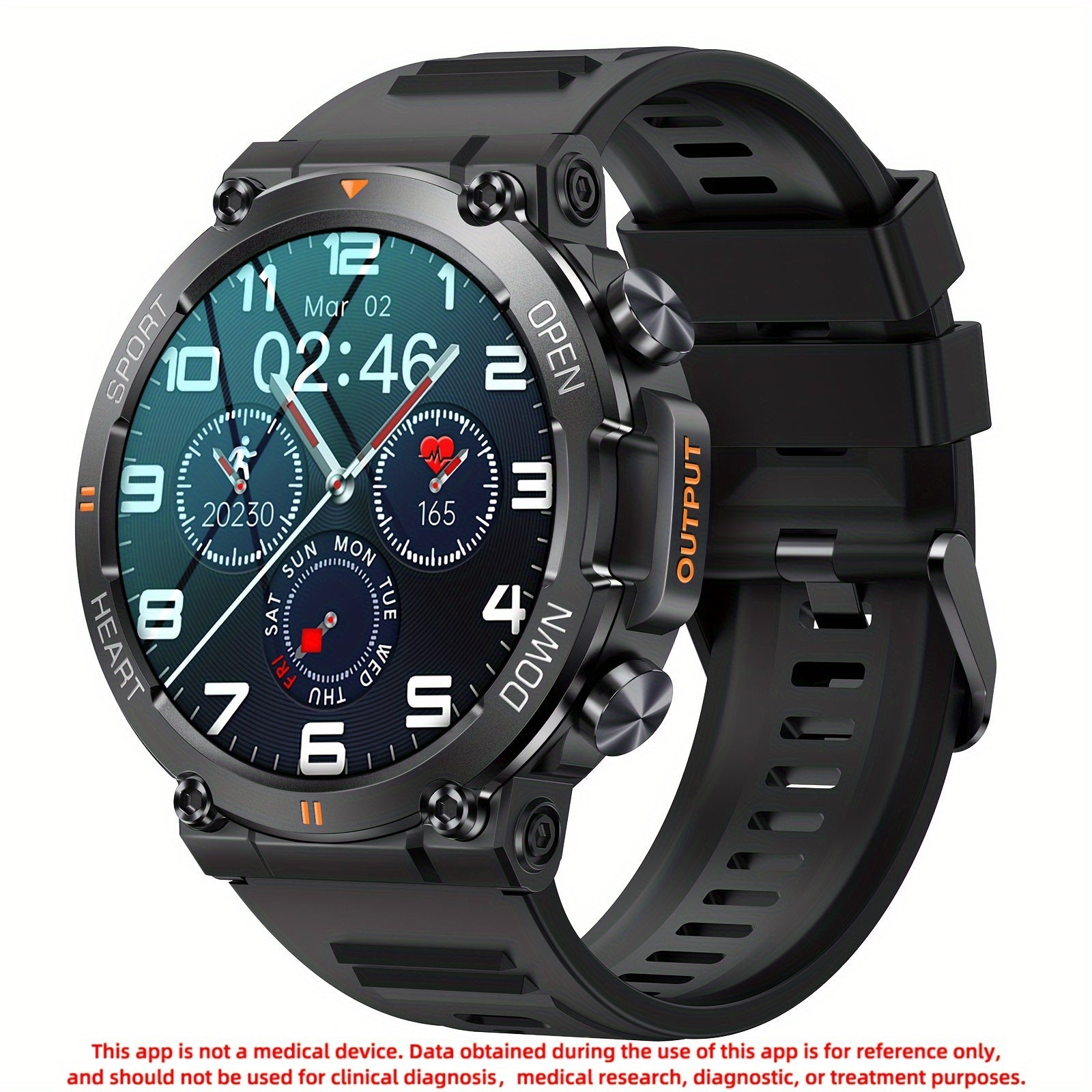 SENBONO Smart Watch With 3.53cm Screen