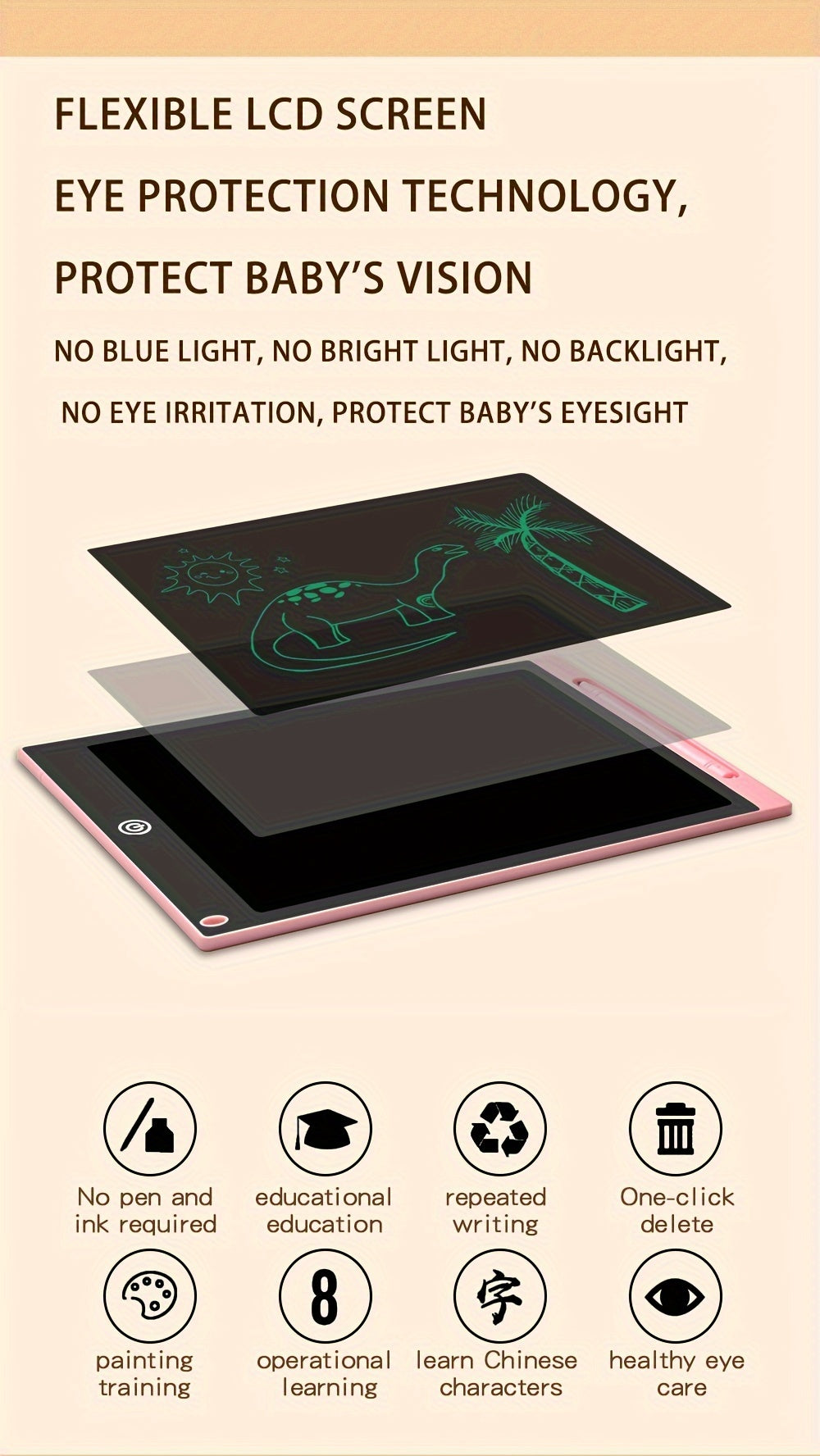 LCD Writing Tablet Doodle Board