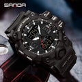 SANDA Fashion Men's Waterproof Multi Functional Watch