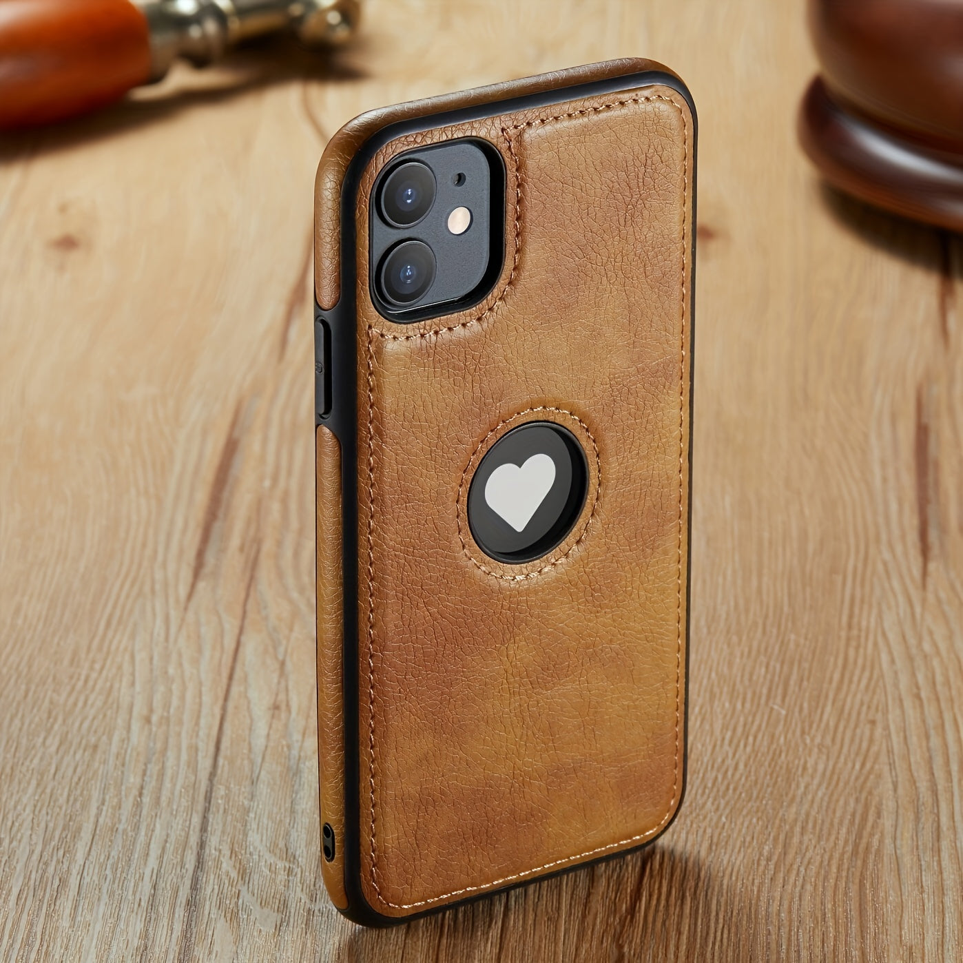 For IPhone 15 14 13 Pro Max 12 11 X XR XS MAX 7 8 Plus Faux Leather Case